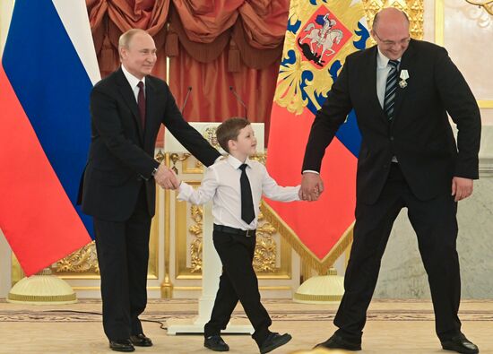 Russia Putin Family Awards