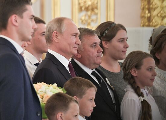 Russia Putin Family Awards