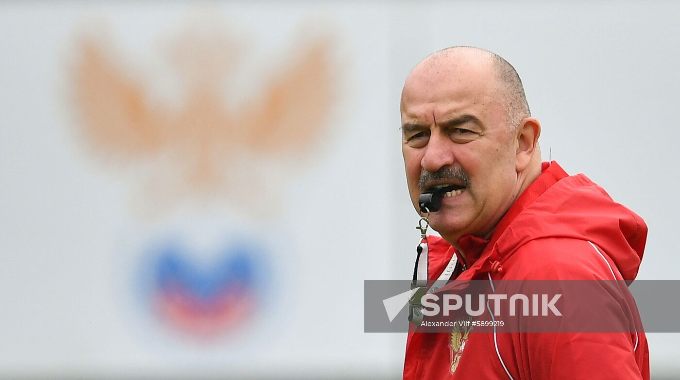 Russia Soccer Training