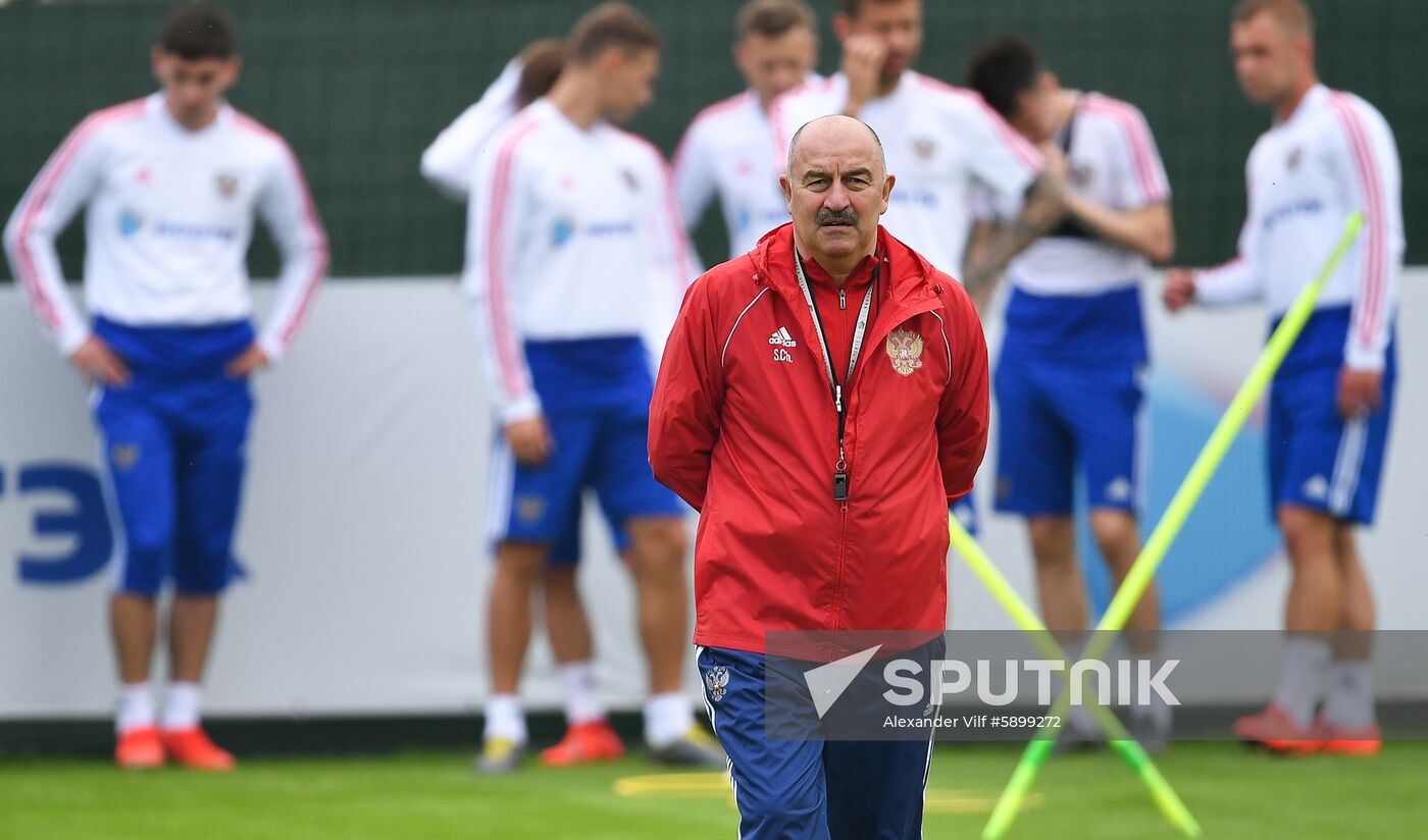 Russia Soccer Training