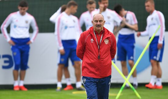 Russia Soccer Training