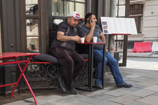 Russia Moscow Daily Life