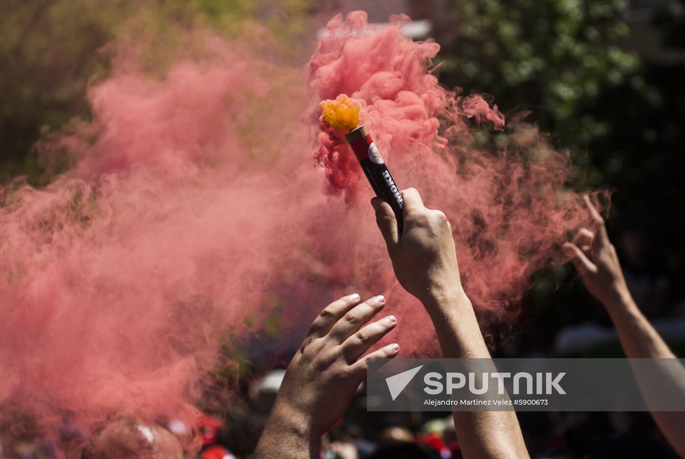 Spain Soccer Champions League Final Fans