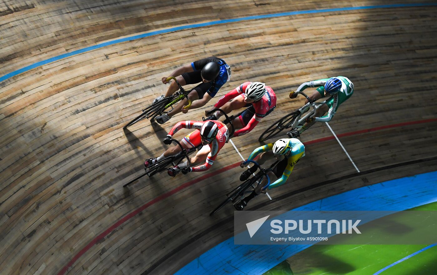 Russia Track Cycling Moscow Grand Prix