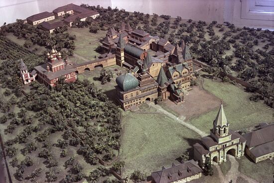 Model of Tsar Alexei Mikhailovich's palace