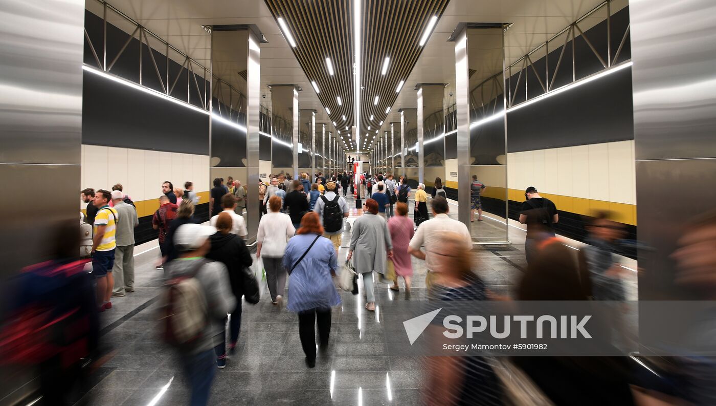 Russia Moscow Underground