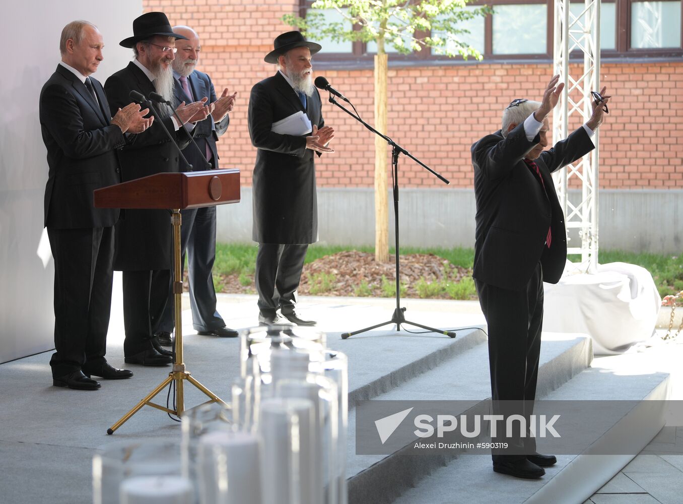 Russia Putin Jewish Museum