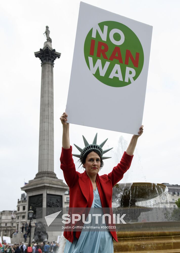 Great Britain Trump Protests