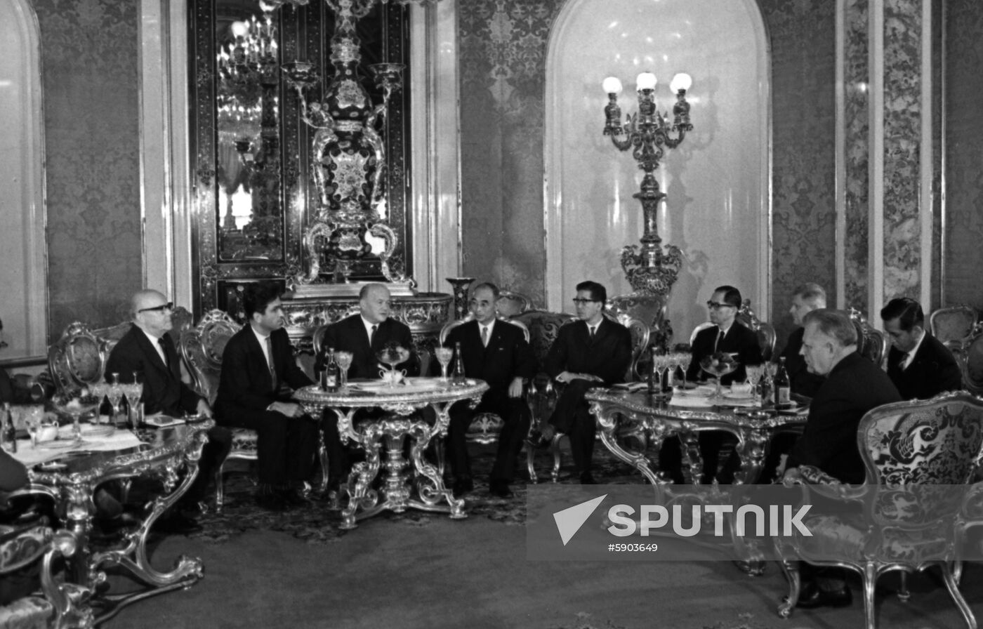 Japanese parliament delegation in USSR