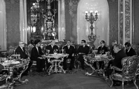 Japanese parliament delegation in USSR