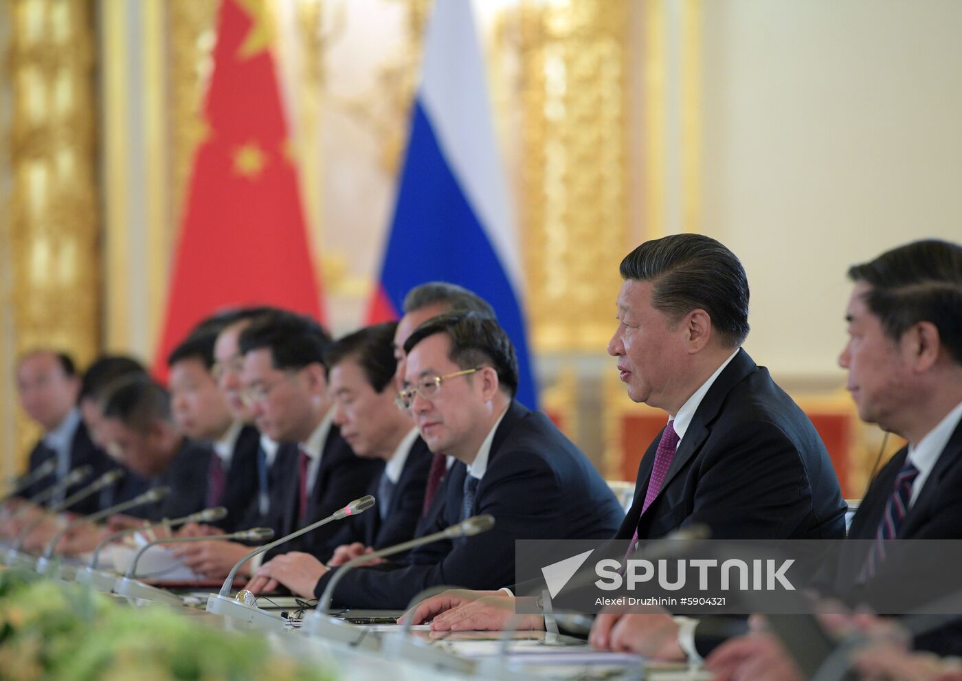 Russia China