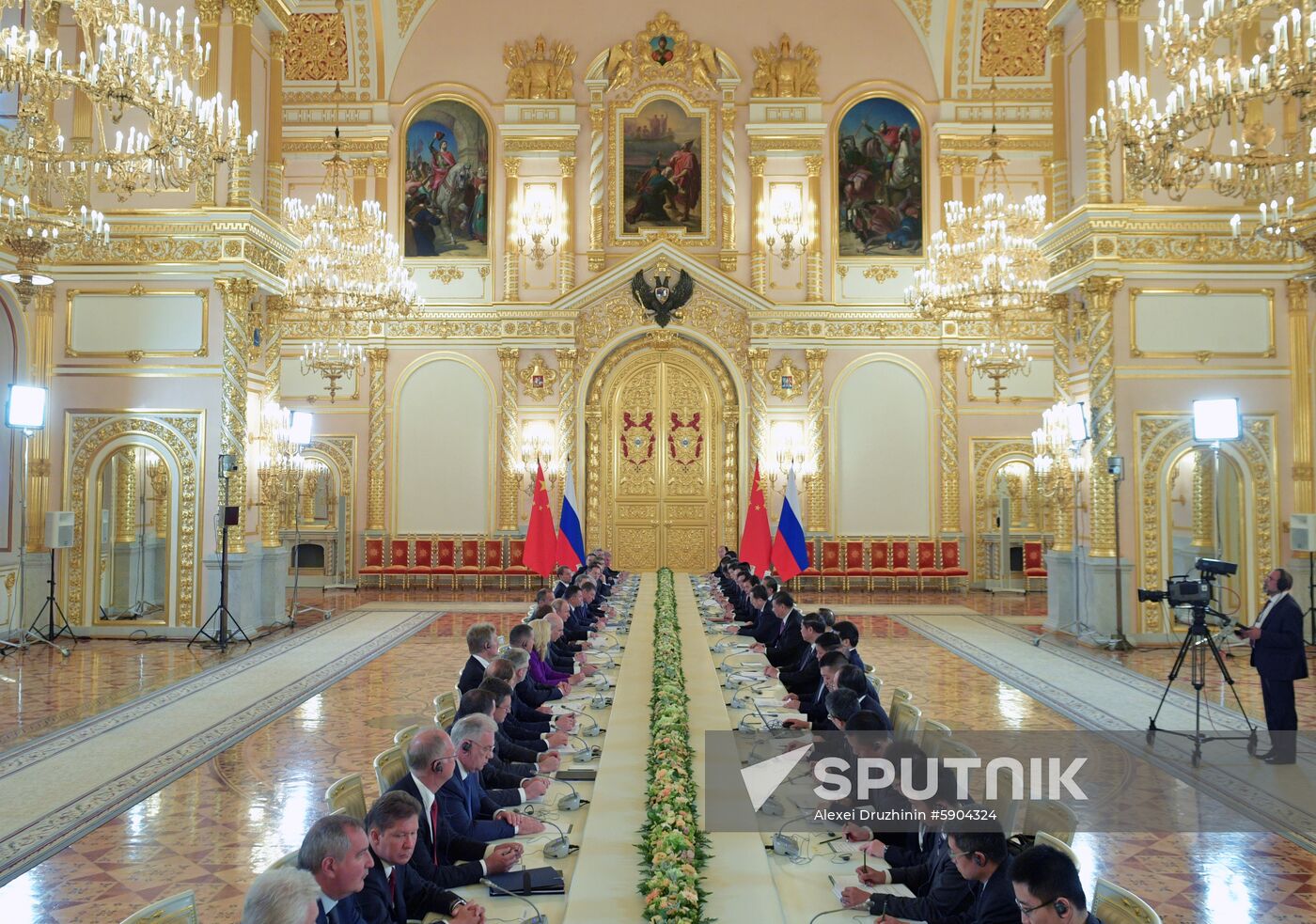 Russia China