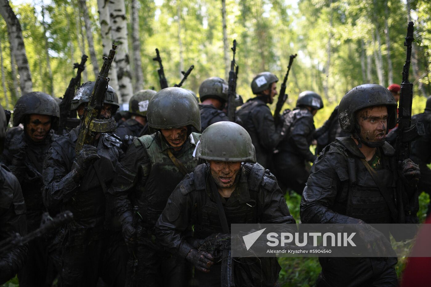 Russia National Guard Qualification Tests