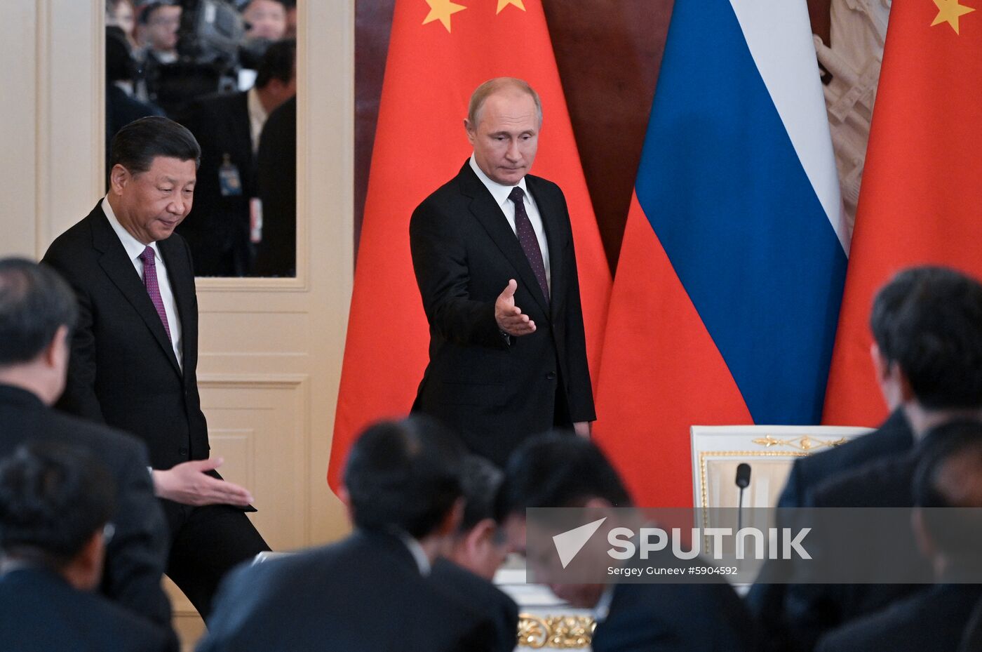 Russia China