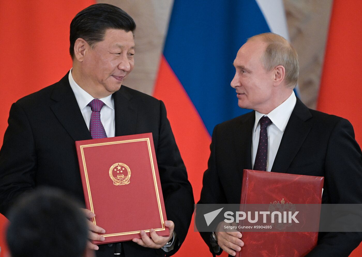 Russia China