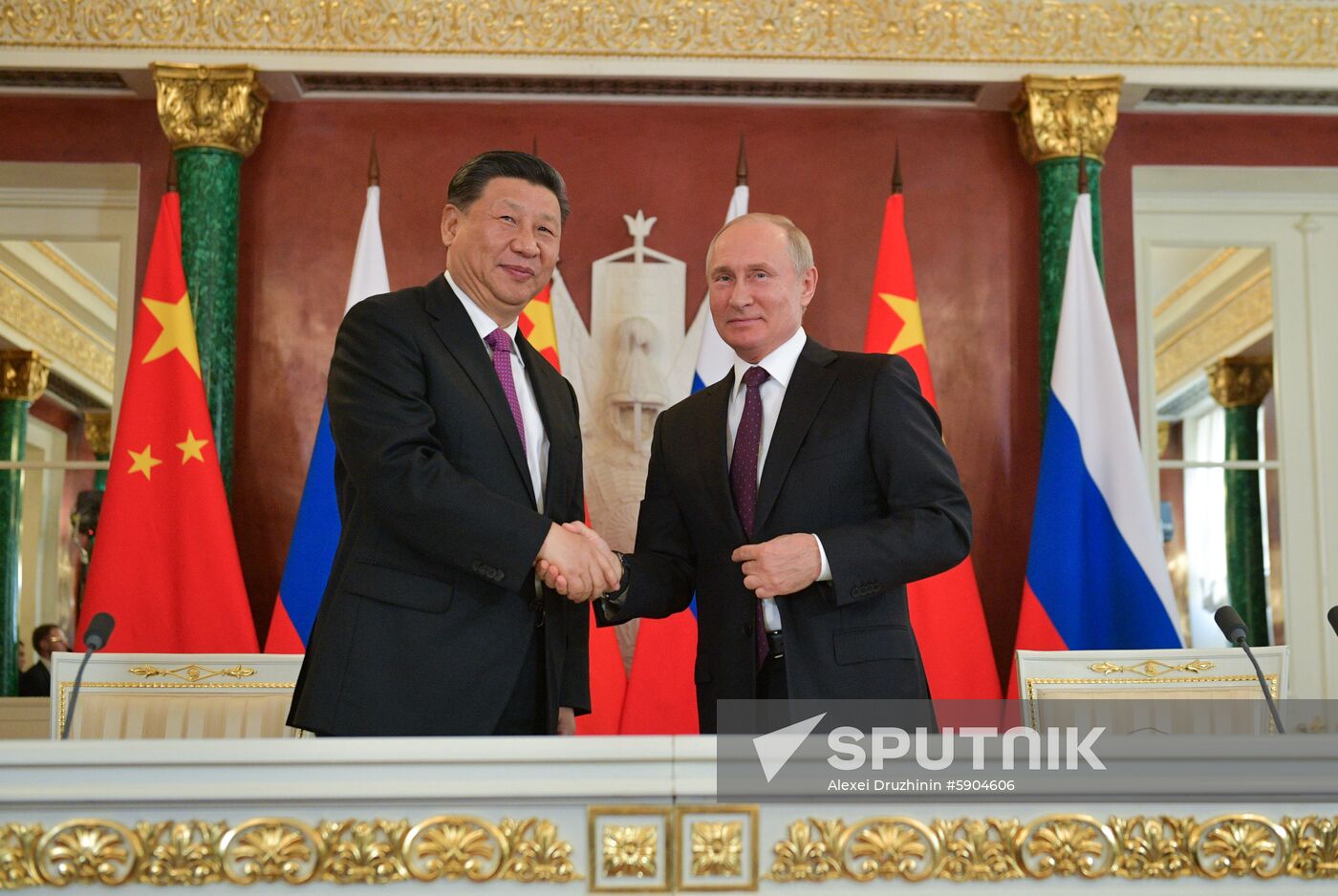 Russia China