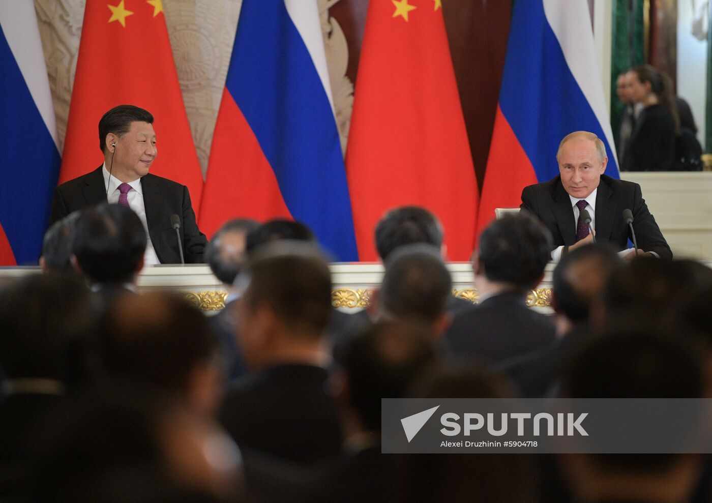 Russia China