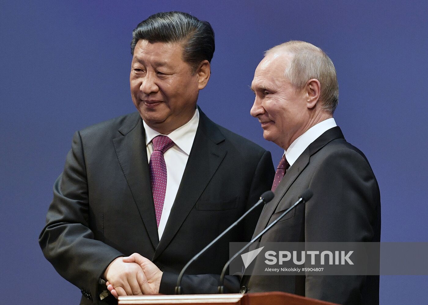 Russia China