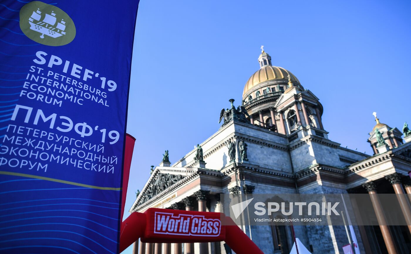 Russia St.Petersburg Economic Forum