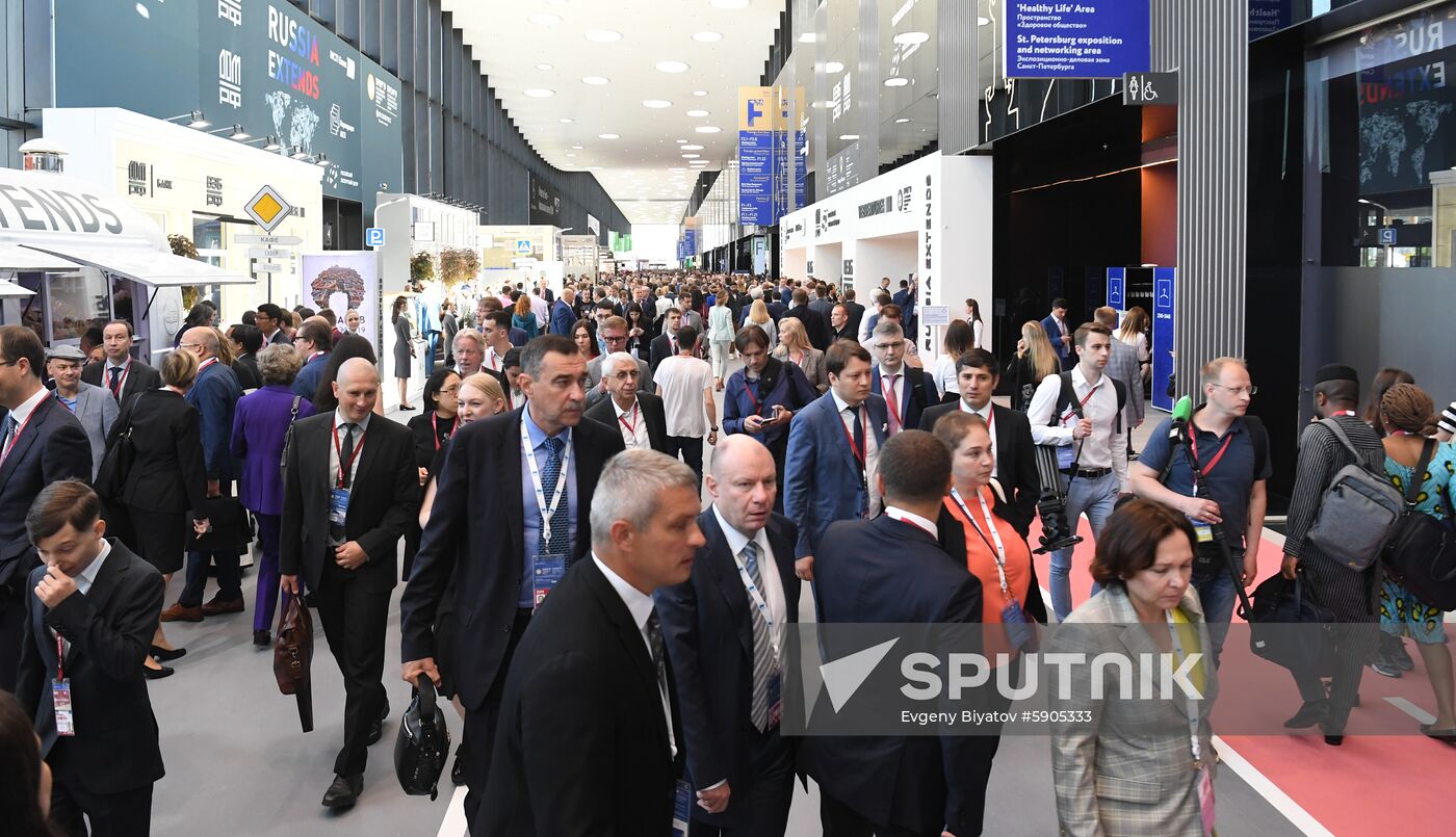 Russia St.Petersburg Economic Forum