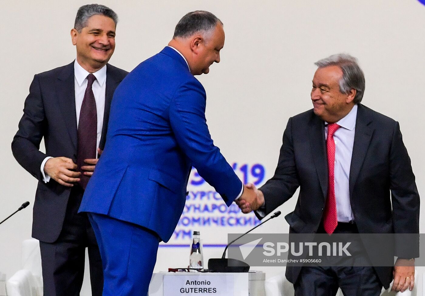 Russia St.Petersburg Economic Forum