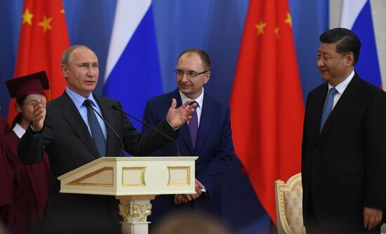 Russia China