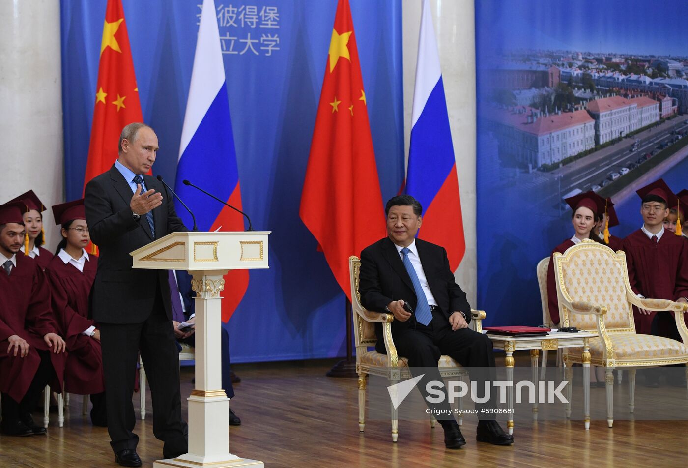 Russia China