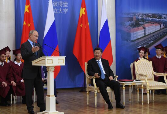 Russia China