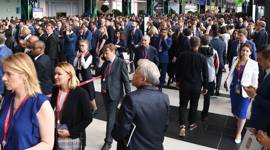 Russia St.Petersburg Economic Forum