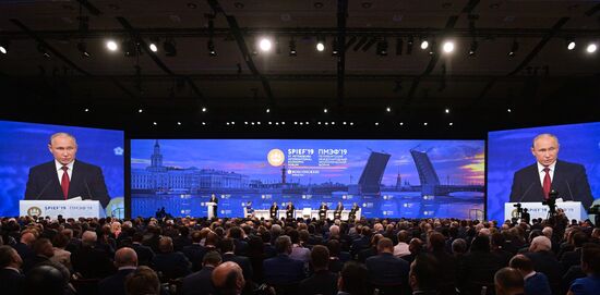Russia St.Petersburg Economic Forum