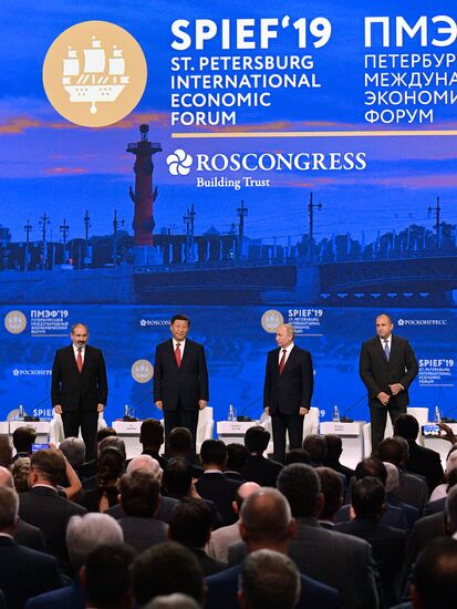 Russia St.Petersburg Economic Forum