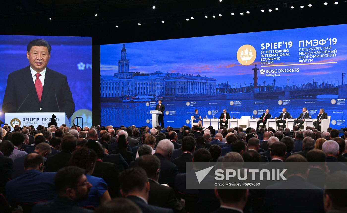 Russia St.Petersburg Economic Forum