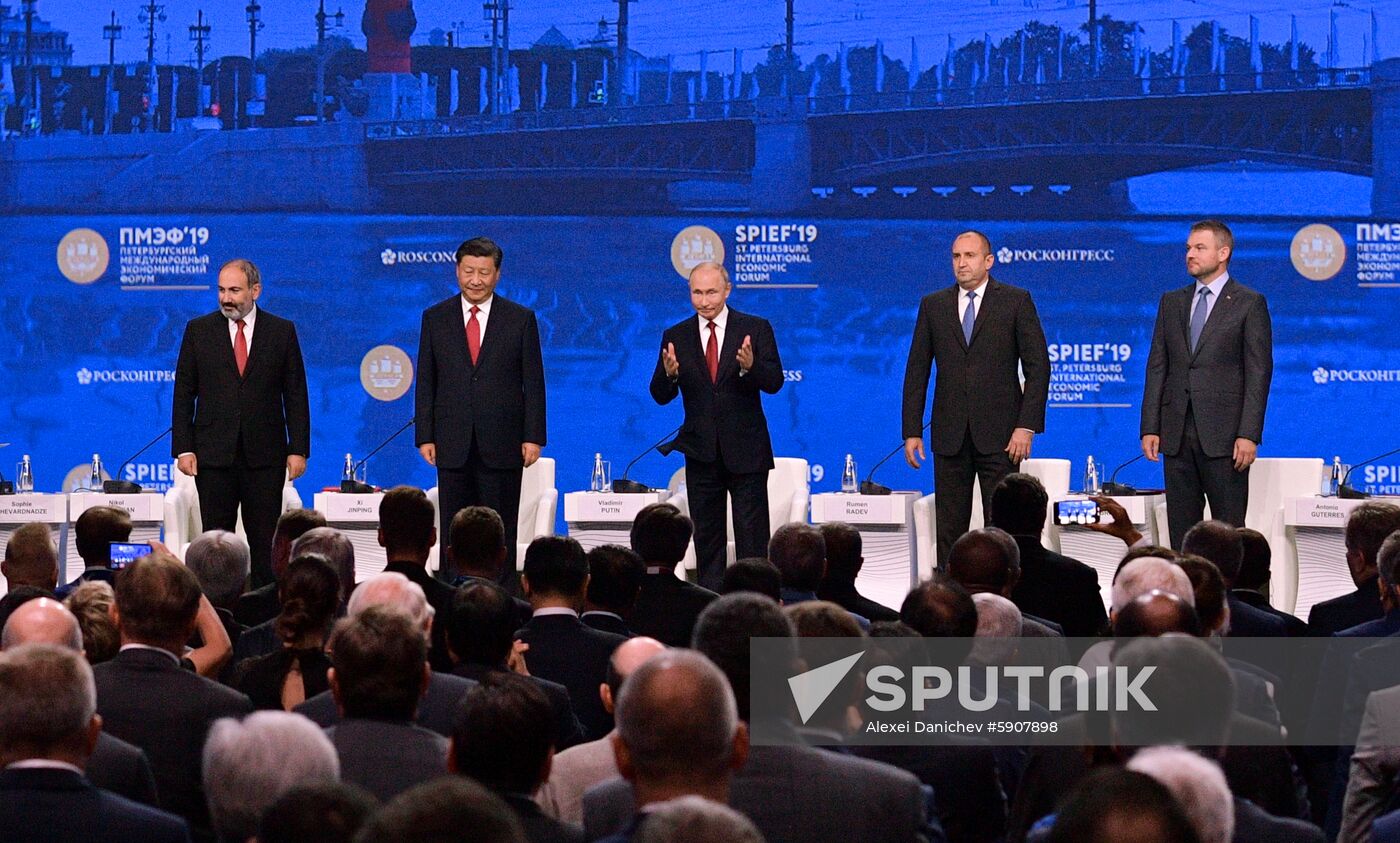 Russia St.Petersburg Economic Forum