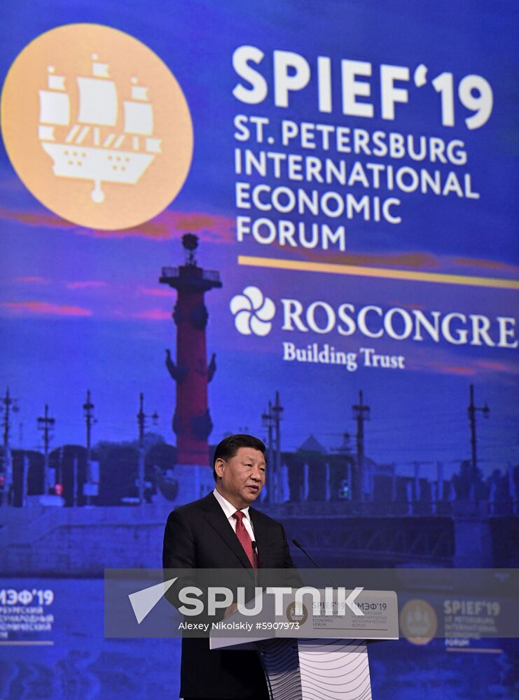 Russia St.Petersburg Economic Forum