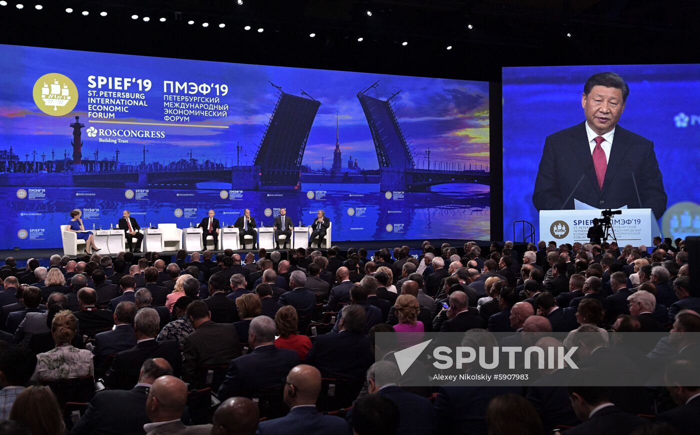 Russia St.Petersburg Economic Forum