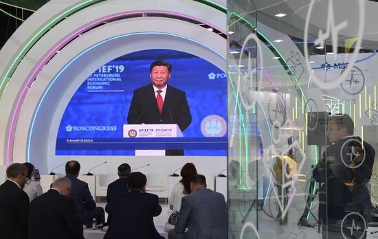 Russia St.Petersburg Economic Forum