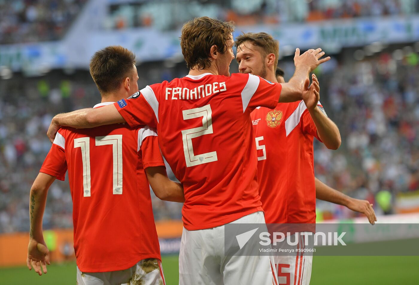 Russia Soccer Euro 2020 Qualifier Russia - San Marino