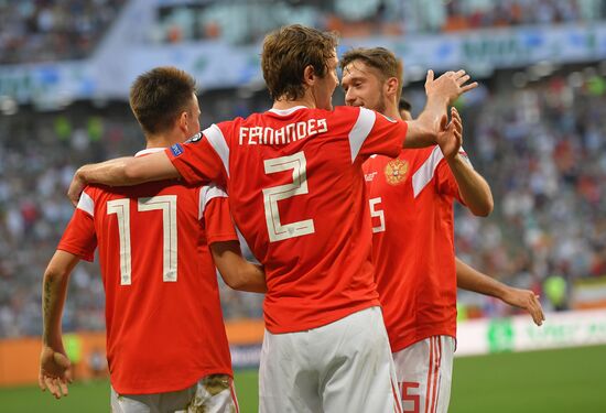 Russia Soccer Euro 2020 Qualifier Russia - San Marino