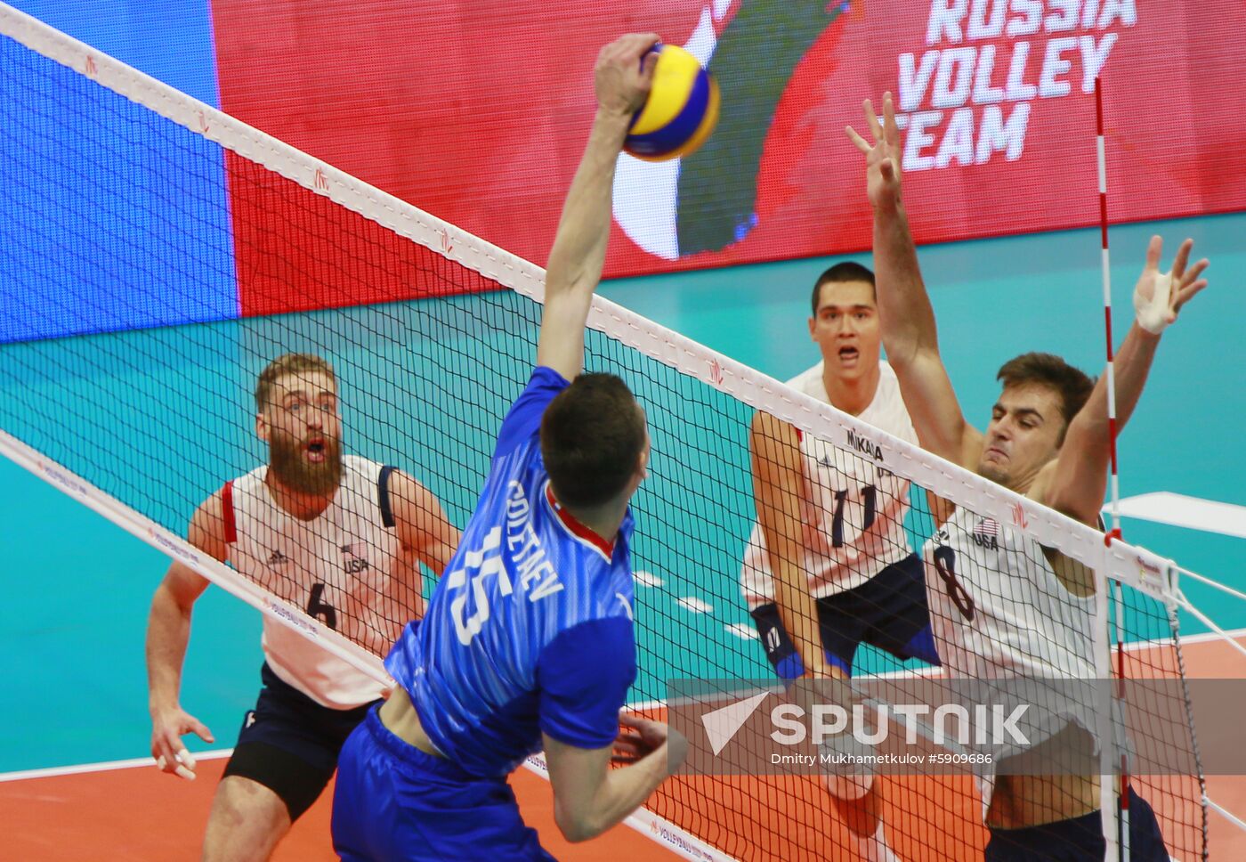 Russia Volleyball Nations League Russia - United States