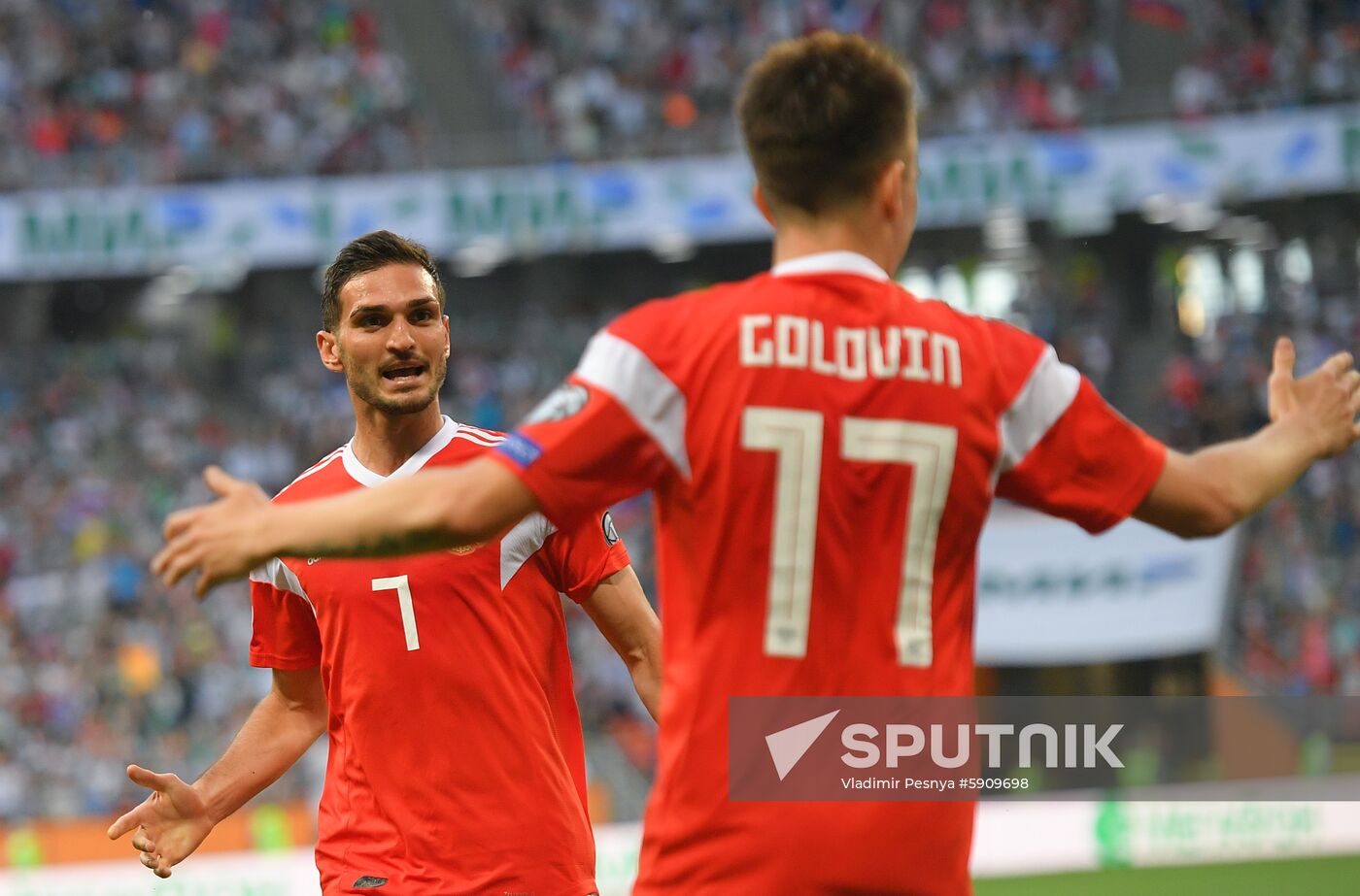 Russia Soccer Euro 2020 Qualifier Russia - San Marino