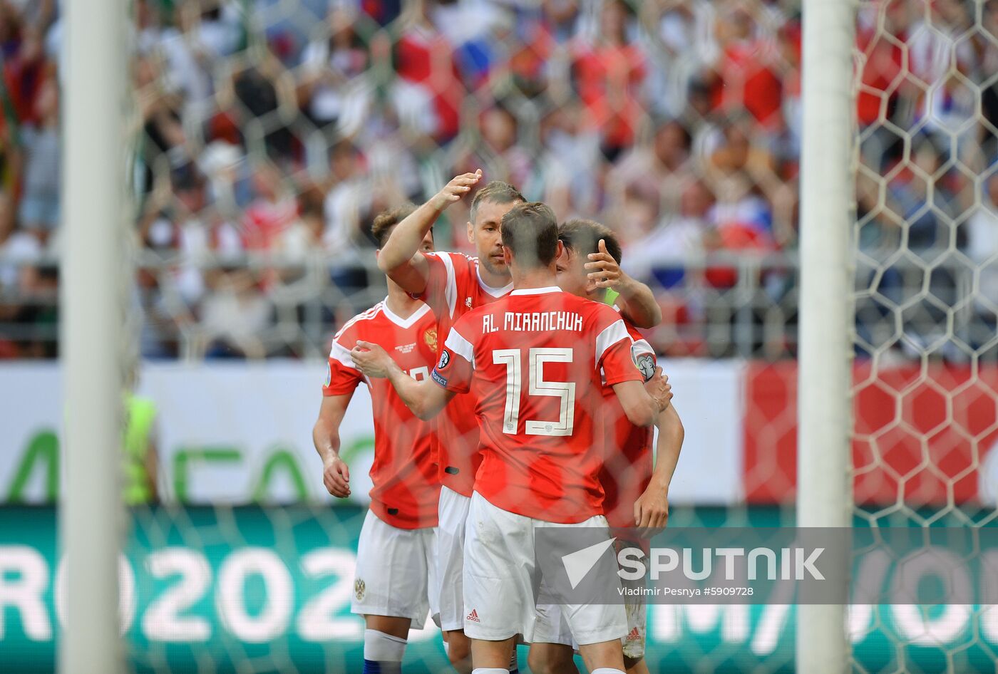 Russia Soccer Euro 2020 Qualifier Russia - San Marino