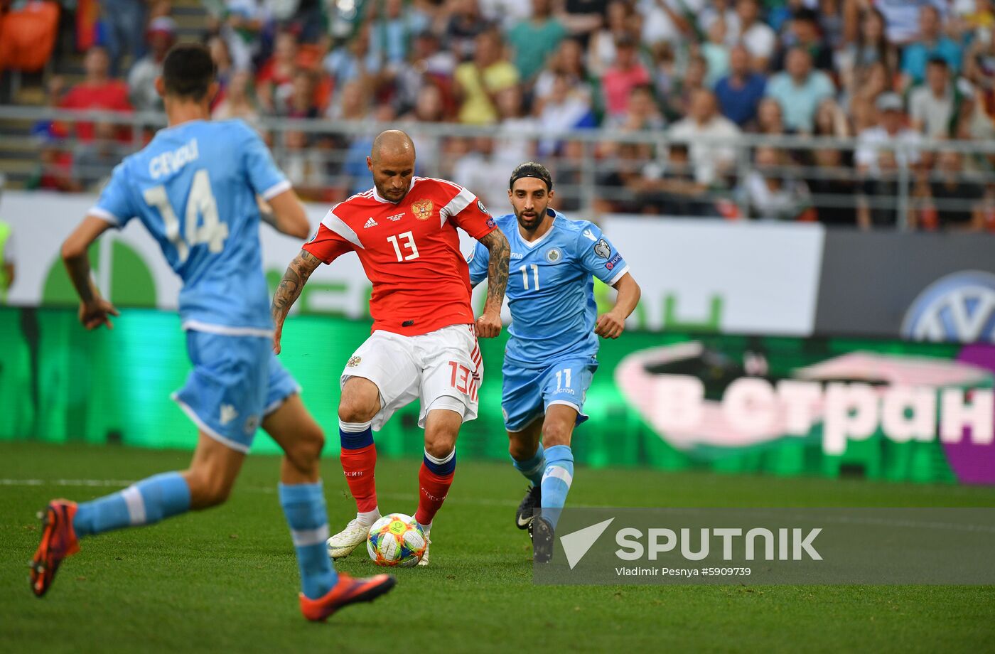 Russia Soccer Euro 2020 Qualifier Russia - San Marino