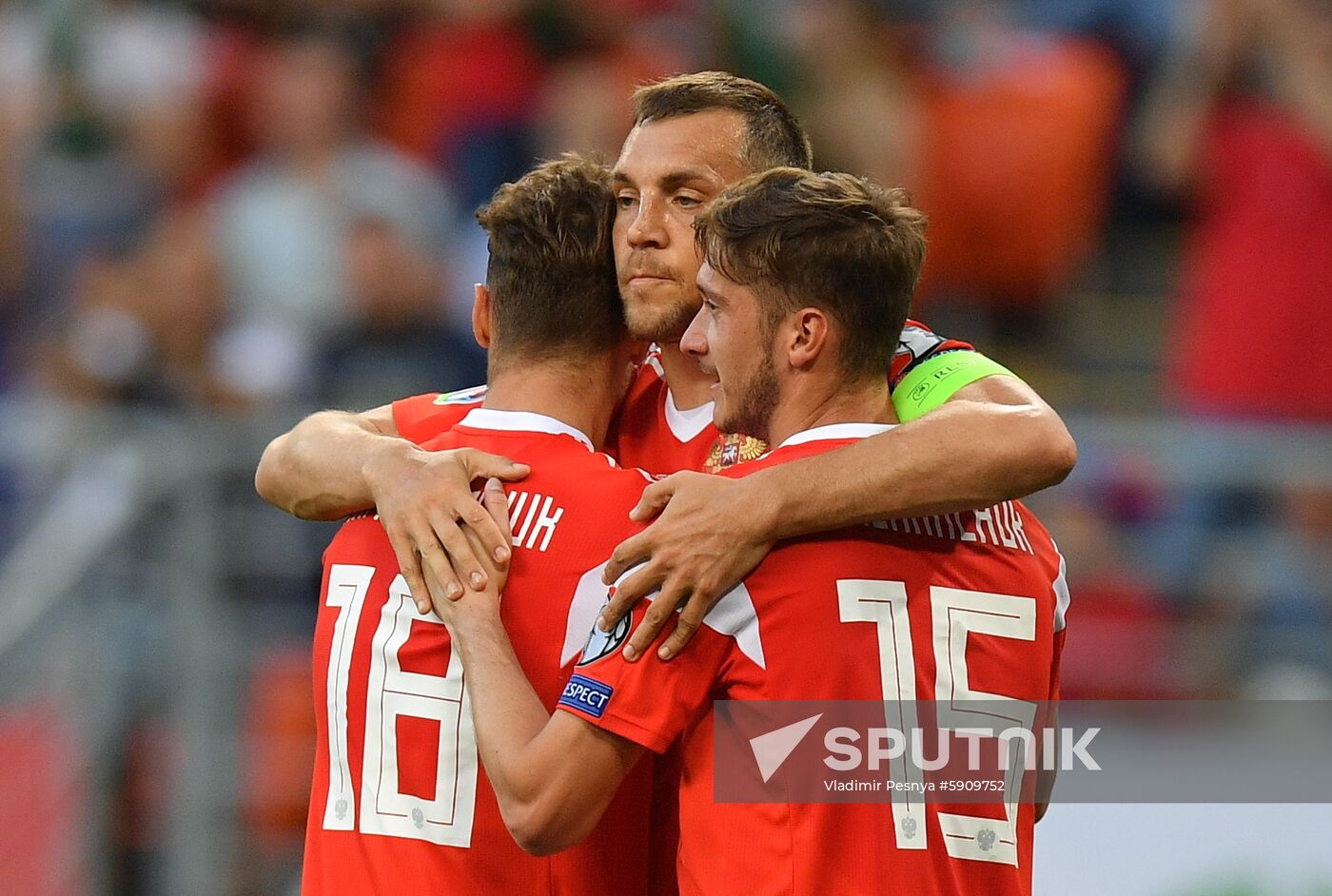 Russia Soccer Euro 2020 Qualifier Russia - San Marino