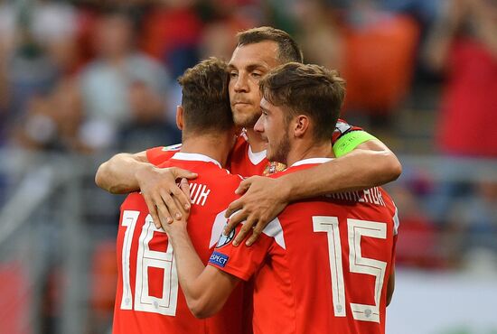 Russia Soccer Euro 2020 Qualifier Russia - San Marino