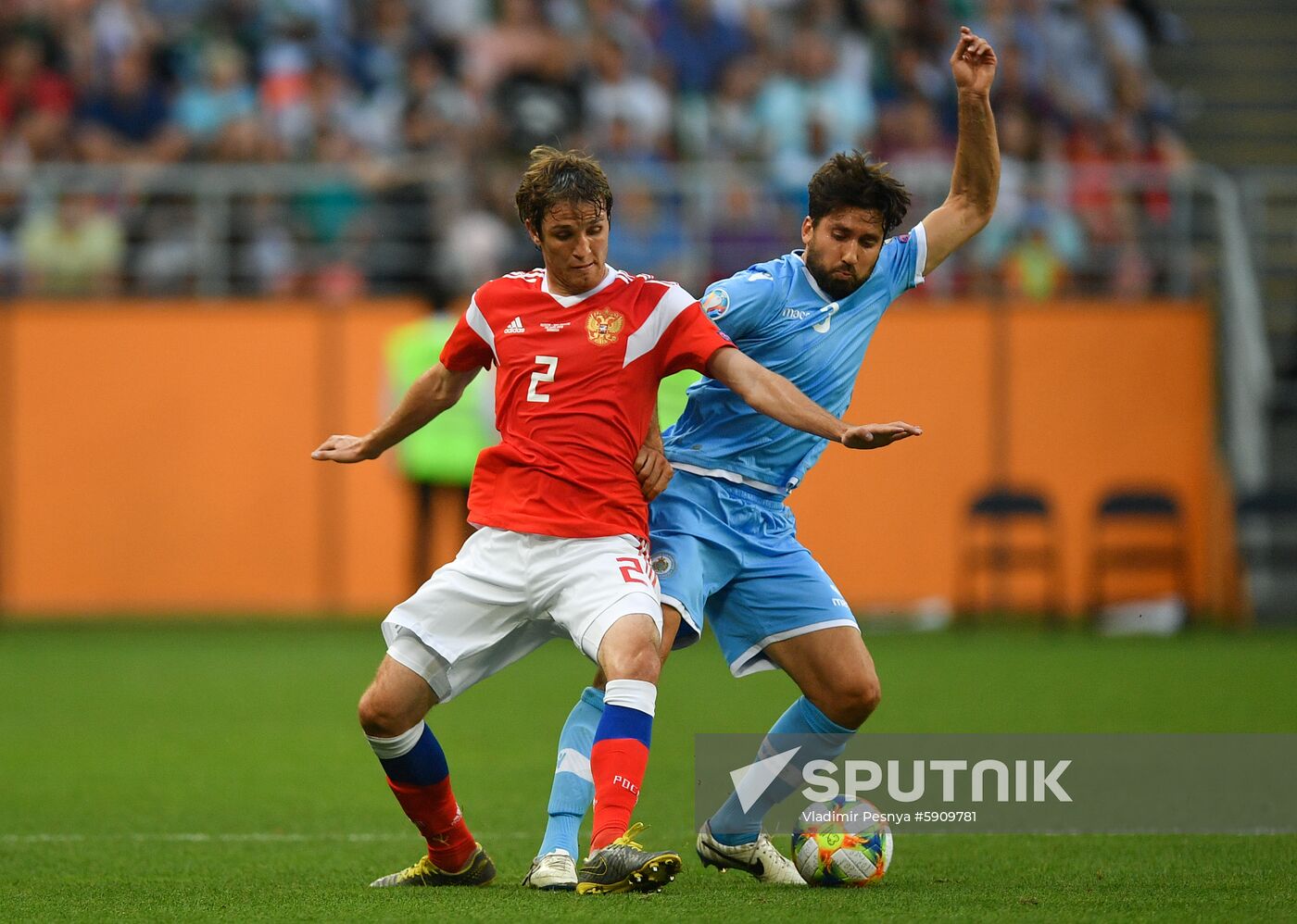 Russia Soccer Euro 2020 Qualifier Russia - San Marino