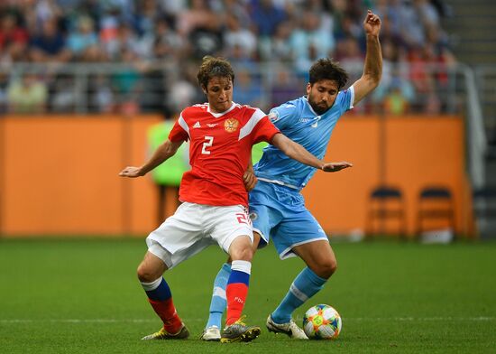 Russia Soccer Euro 2020 Qualifier Russia - San Marino