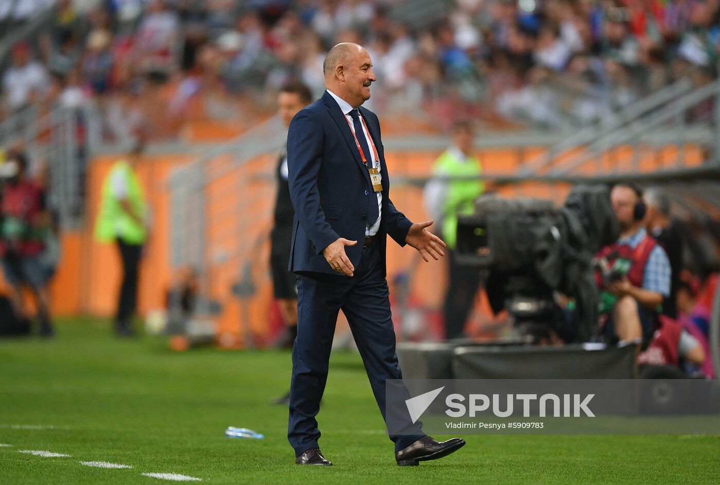 Russia Soccer Euro 2020 Qualifier Russia - San Marino
