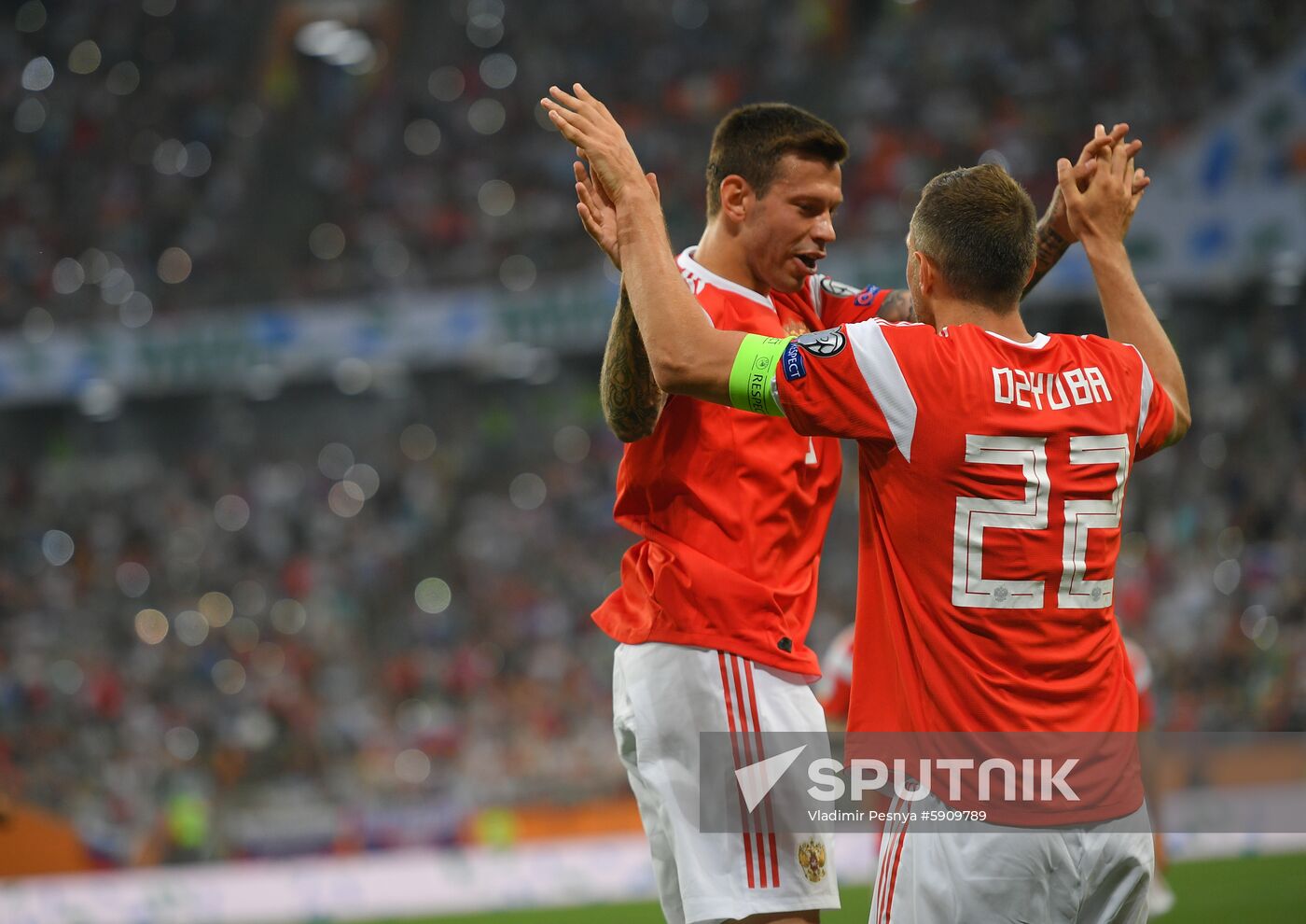 Russia Soccer Euro 2020 Qualifier Russia - San Marino