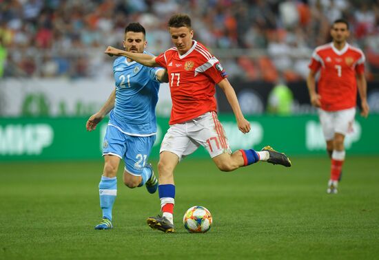 Russia Soccer Euro 2020 Qualifier Russia - San Marino