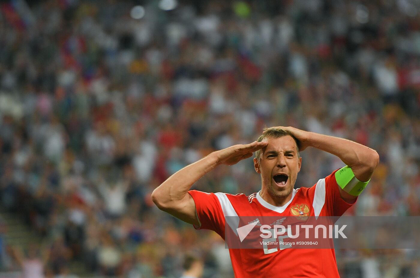 Russia Soccer Euro 2020 Qualifier Russia - San Marino